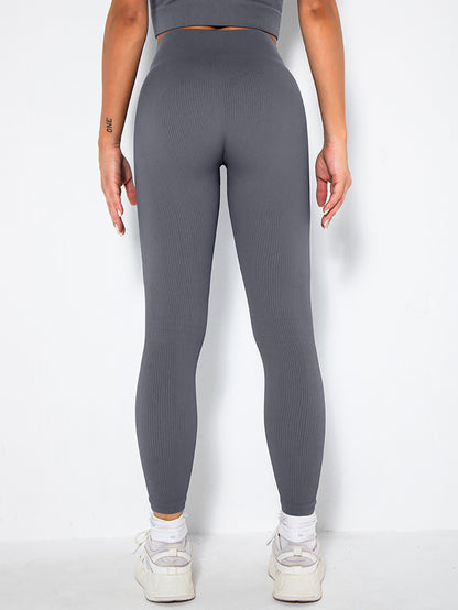 Butt-Lifting High-Waist Yoga Leggings – Tummy Control & Seamless Comfort for Workouts