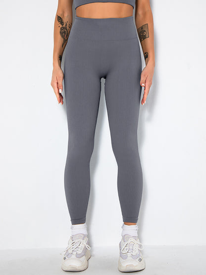 Butt-Lifting High-Waist Yoga Leggings – Tummy Control & Seamless Comfort for Workouts